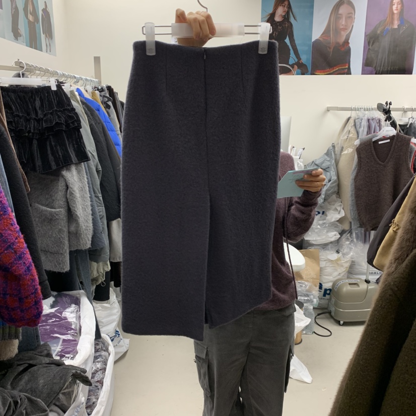SOLD OUT韓國直郵㊣女士新款人氣職業熱賣半身裙中短裙羊毛SOLD OUT半身裙/中短裙