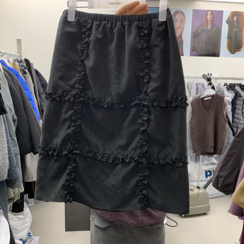 SOLD OUT東大門㊣代購女士新品真品休閑人氣推薦半身裙中短裙SOLD OUT半身裙/中短裙圖色2