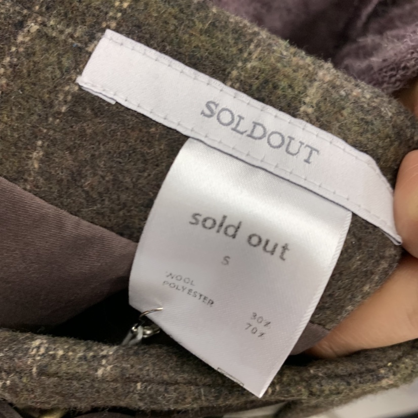SOLD OUT東大門㊣直郵女裝新款熱賣25秋冬時尚真品短裙格子SOLD OUT短裙