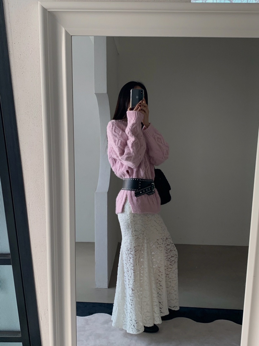 VERANDA東大門㊣直郵女裝新款25秋冬人氣職業時尚休閑熱賣長裙VERANDA長裙