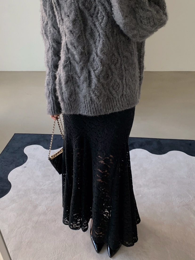 VERANDA東大門㊣直郵女裝新款25秋冬人氣職業時尚休閑熱賣長裙VERANDA長裙