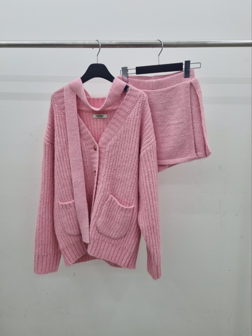 VERANDA東大門㊣實拍女裝新品熱賣職業25秋冬推薦時尚套裝開衫VERANDA套裝