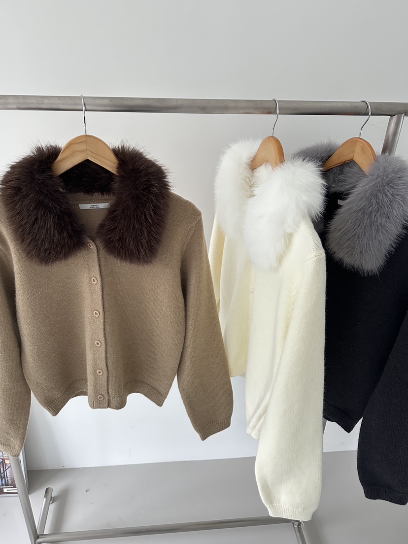 HOWDY韓國代購㊣女裝新品職業休閑人氣推薦熱賣時尚毛衣毛皮HOWDY毛衣