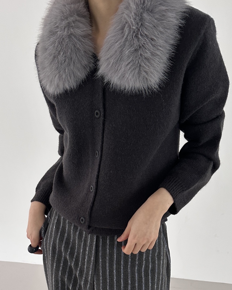 HOWDY韓國代購㊣女裝新品職業休閑人氣推薦熱賣時尚毛衣毛皮HOWDY毛衣圖色2