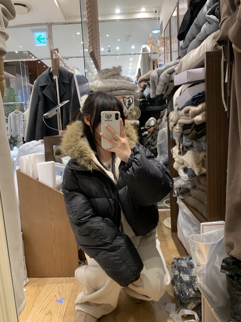 DE GO YOU韓國代購㊣女裝新款時尚休閑25秋冬熱賣套裝拉鏈DE GO YOU套裝