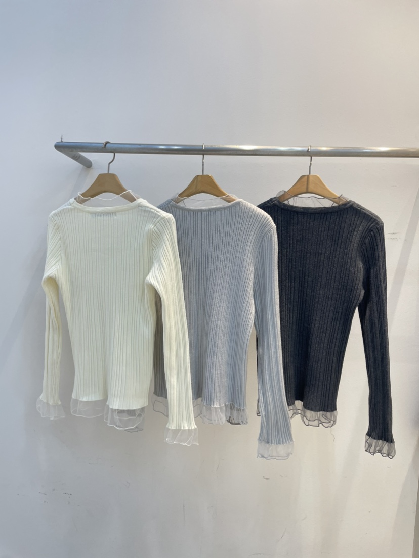 MILLIMETER東大門㊣直郵女士新款熱賣25秋冬人氣時尚針織衫MILLIMETER/MGML針織衫