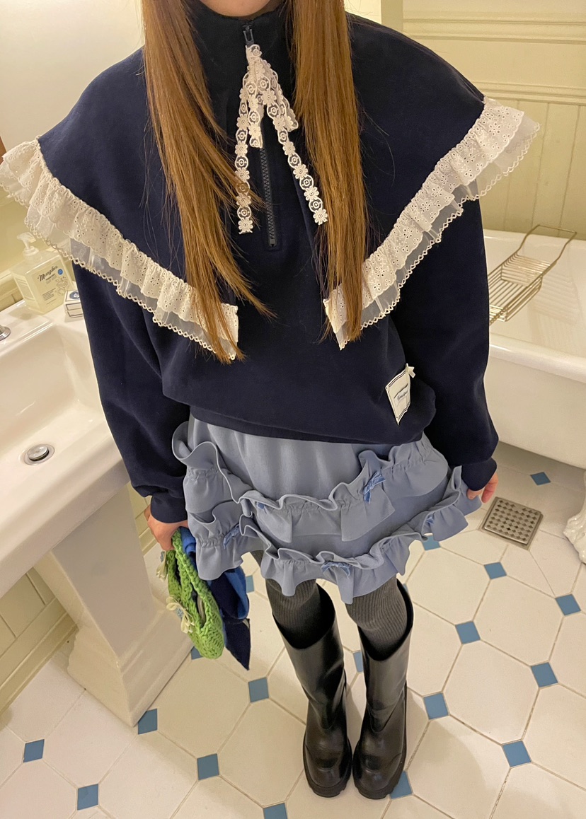 BOUTIQUE-L東大門㊣代購女裝新品職業時尚25秋冬人氣熱賣衛衣BOUTIQUE-L衛衣