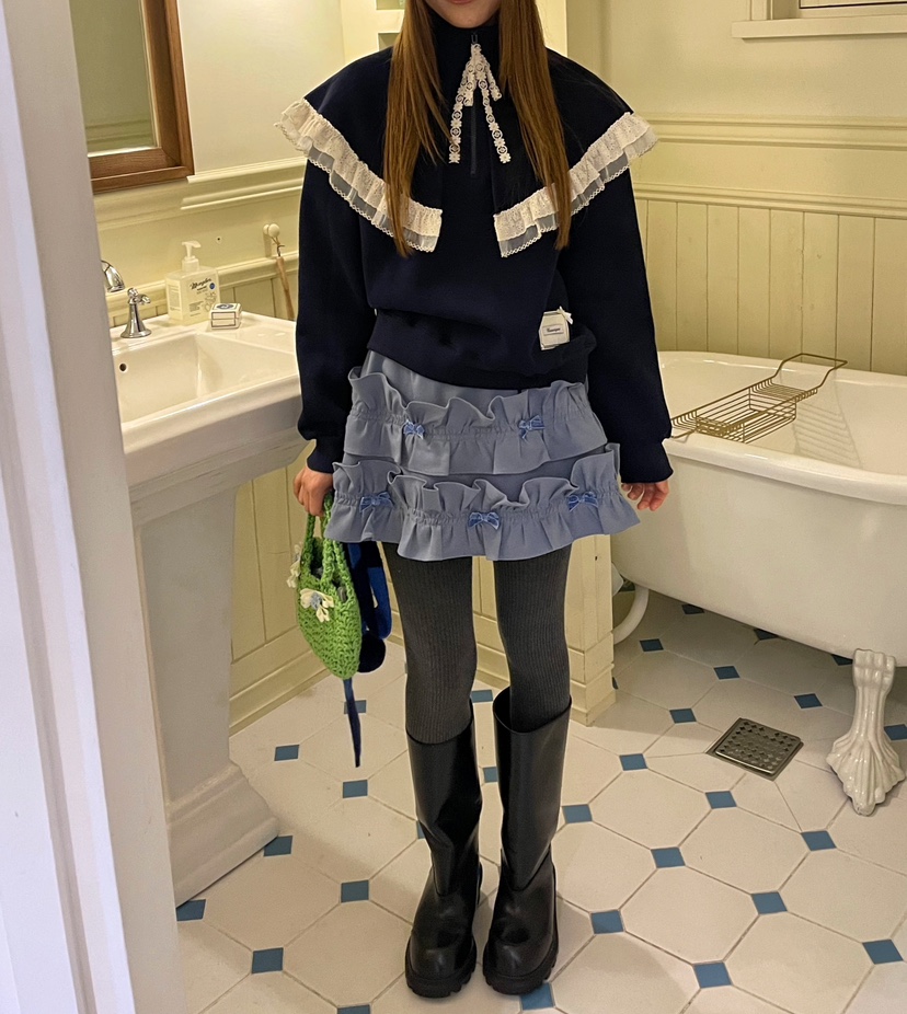 BOUTIQUE-L東大門㊣代購女裝新品職業時尚25秋冬人氣熱賣衛衣BOUTIQUE-L衛衣