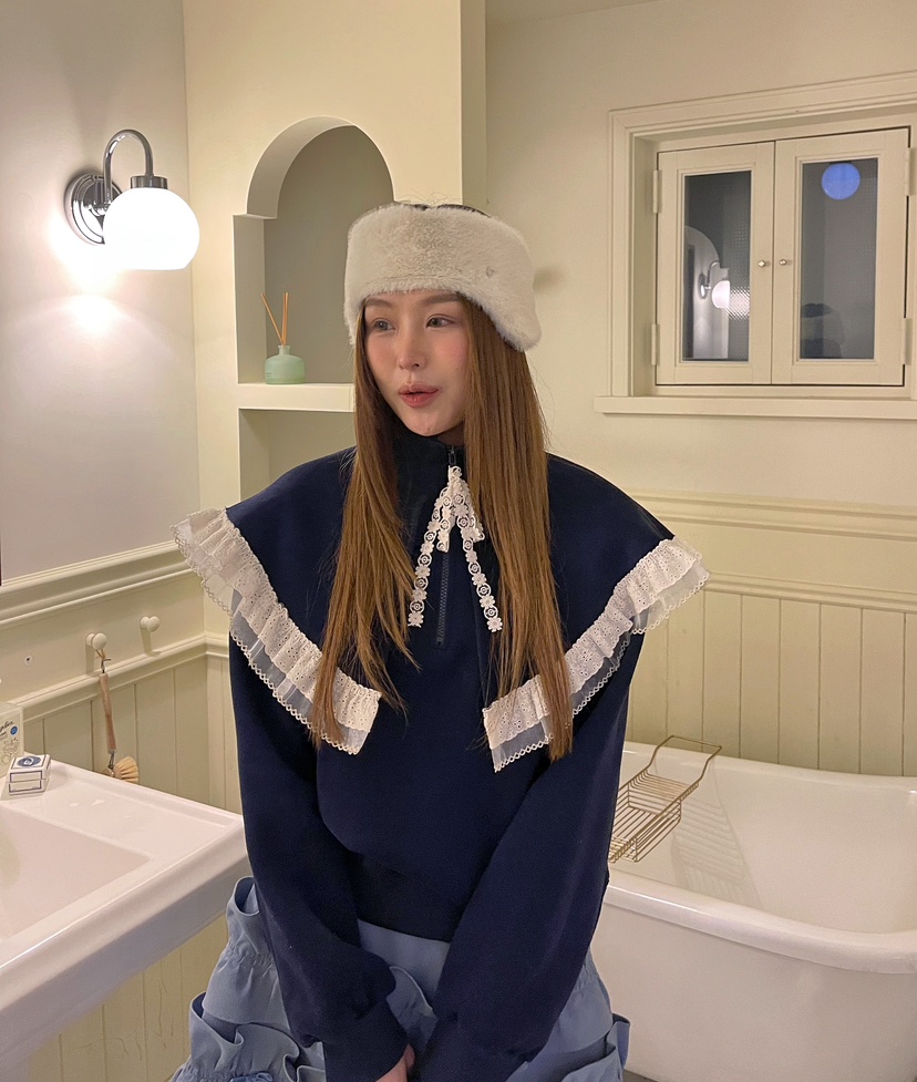 BOUTIQUE-L東大門㊣代購女裝新品職業時尚25秋冬人氣熱賣衛衣BOUTIQUE-L衛衣