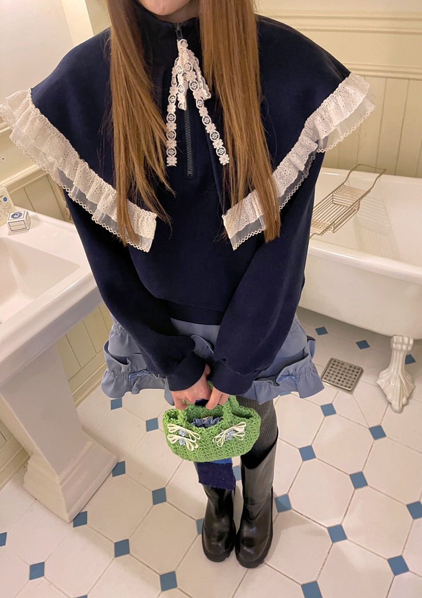 BOUTIQUE-L東大門㊣代購女裝新品職業時尚25秋冬人氣熱賣衛衣BOUTIQUE-L衛衣