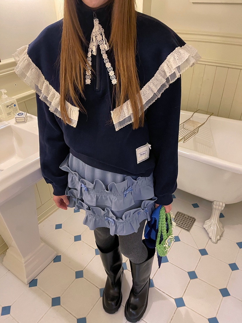 BOUTIQUE-L東大門㊣代購女裝新品職業時尚25秋冬人氣熱賣衛衣BOUTIQUE-L衛衣