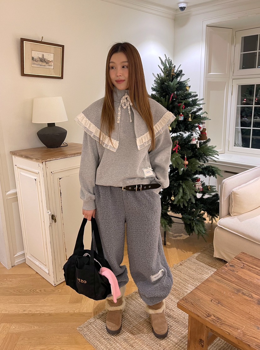 BOUTIQUE-L東大門㊣代購女裝新品職業時尚25秋冬人氣熱賣衛衣BOUTIQUE-L衛衣