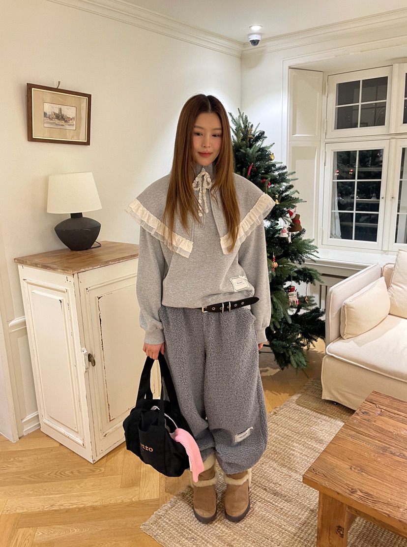 BOUTIQUE-L東大門㊣代購女裝新品職業時尚25秋冬人氣熱賣衛衣BOUTIQUE-L衛衣