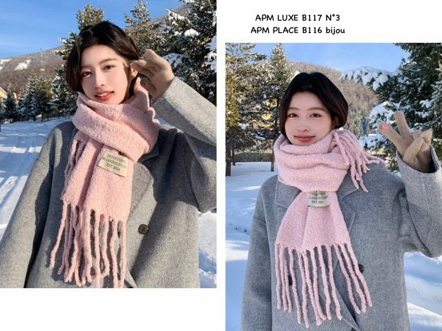 N3韓國代購㊣女裝新款時尚熱賣休閑人氣職業25秋冬圍巾披肩N3圍巾/披肩