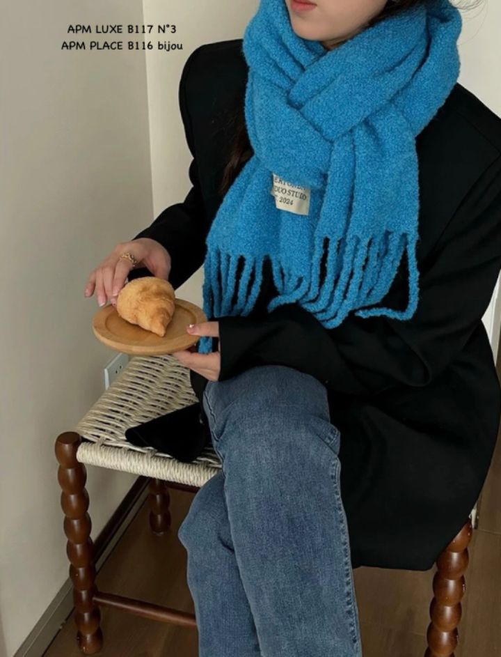 N3韓國代購㊣女裝新款時尚熱賣休閑人氣職業25秋冬圍巾披肩N3圍巾/披肩