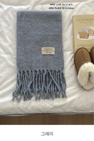 N3韓國代購㊣女裝新款時尚熱賣休閑人氣職業25秋冬圍巾披肩N3圍巾/披肩圖色2