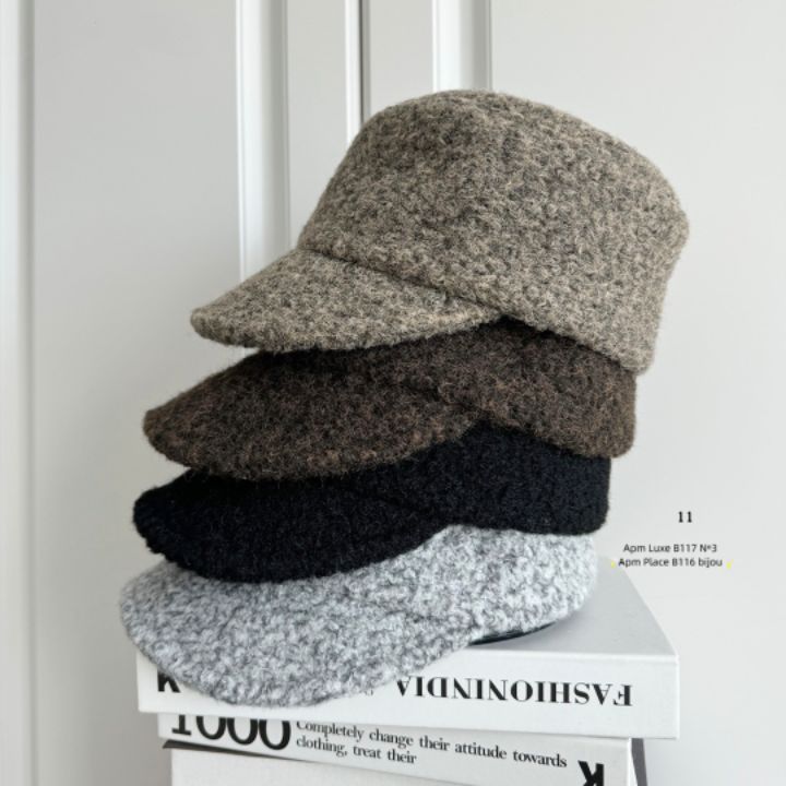 N3韓國代購㊣女裝新品休閑時尚職業25秋冬人氣熱賣帽子貝雷N3帽子