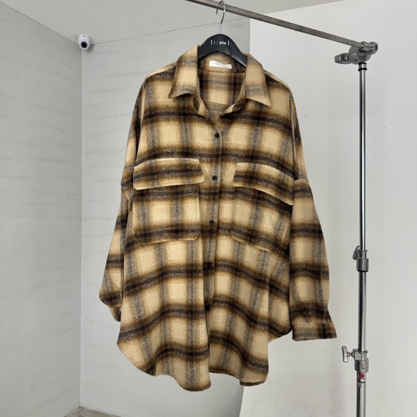 I BLLE東大門㊣實拍女士新品熱賣休閑人氣時尚推薦襯衫蕾絲衫I BLLE襯衫/蕾絲衫圖色2