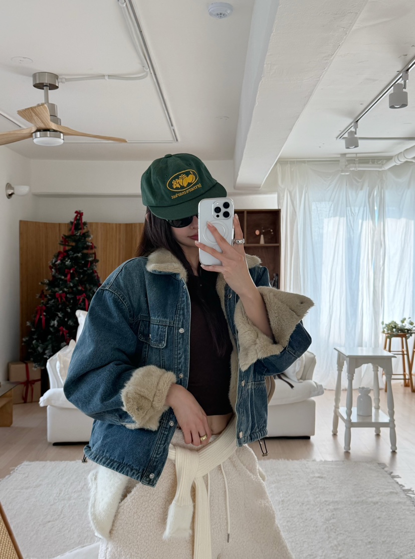 DENVER韓國直郵㊣女裝新品熱賣休閑25秋冬人氣時尚推薦夾克DENVER夾克