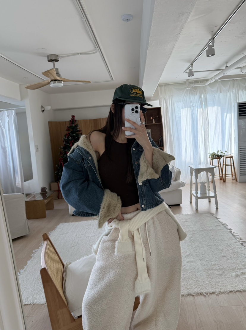 DENVER韓國直郵㊣女裝新品熱賣休閑25秋冬人氣時尚推薦夾克DENVER夾克