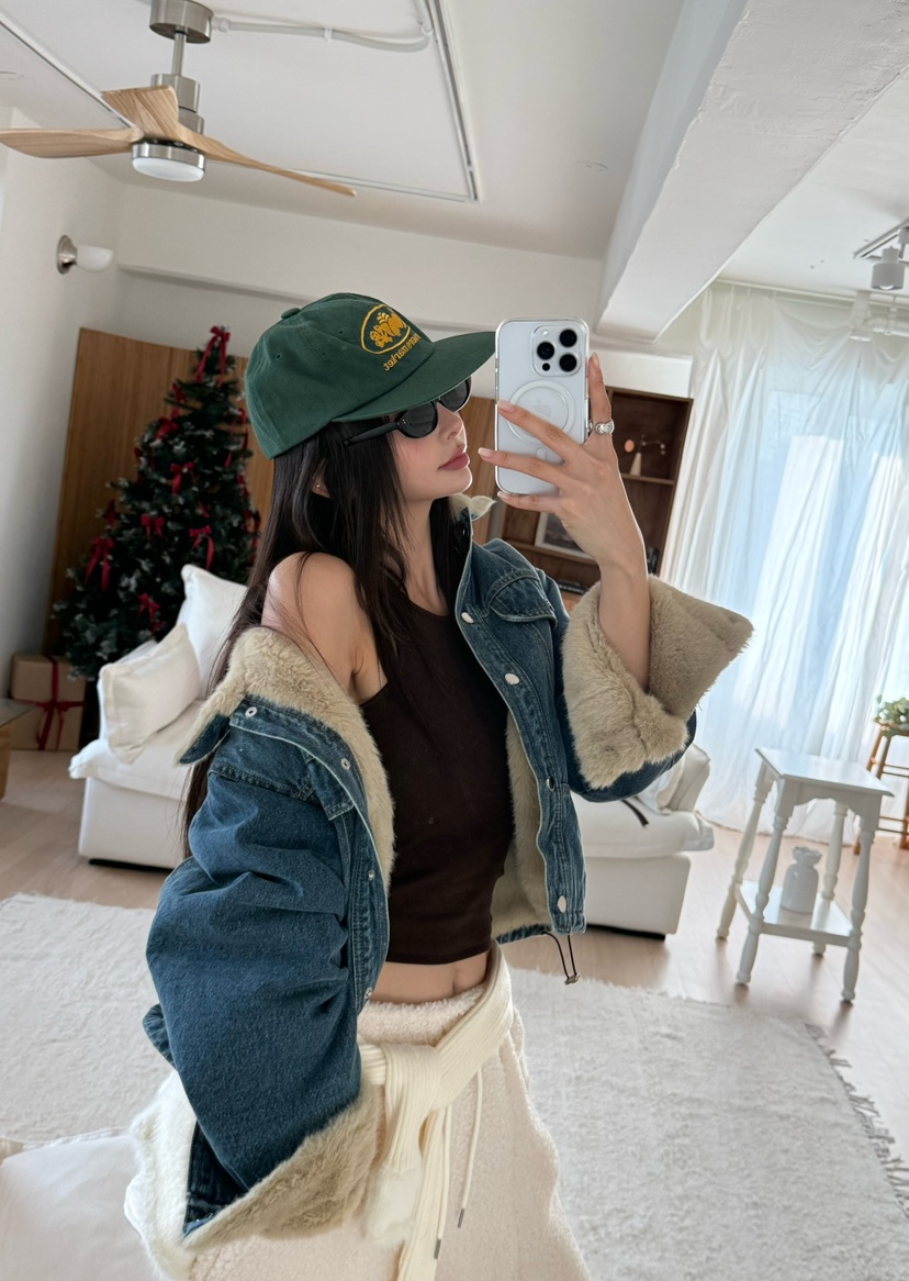 DENVER韓國直郵㊣女裝新品熱賣休閑25秋冬人氣時尚推薦夾克DENVER夾克