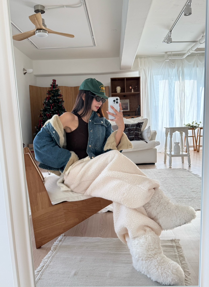 DENVER韓國直郵㊣女裝新品熱賣休閑25秋冬人氣時尚推薦夾克DENVER夾克