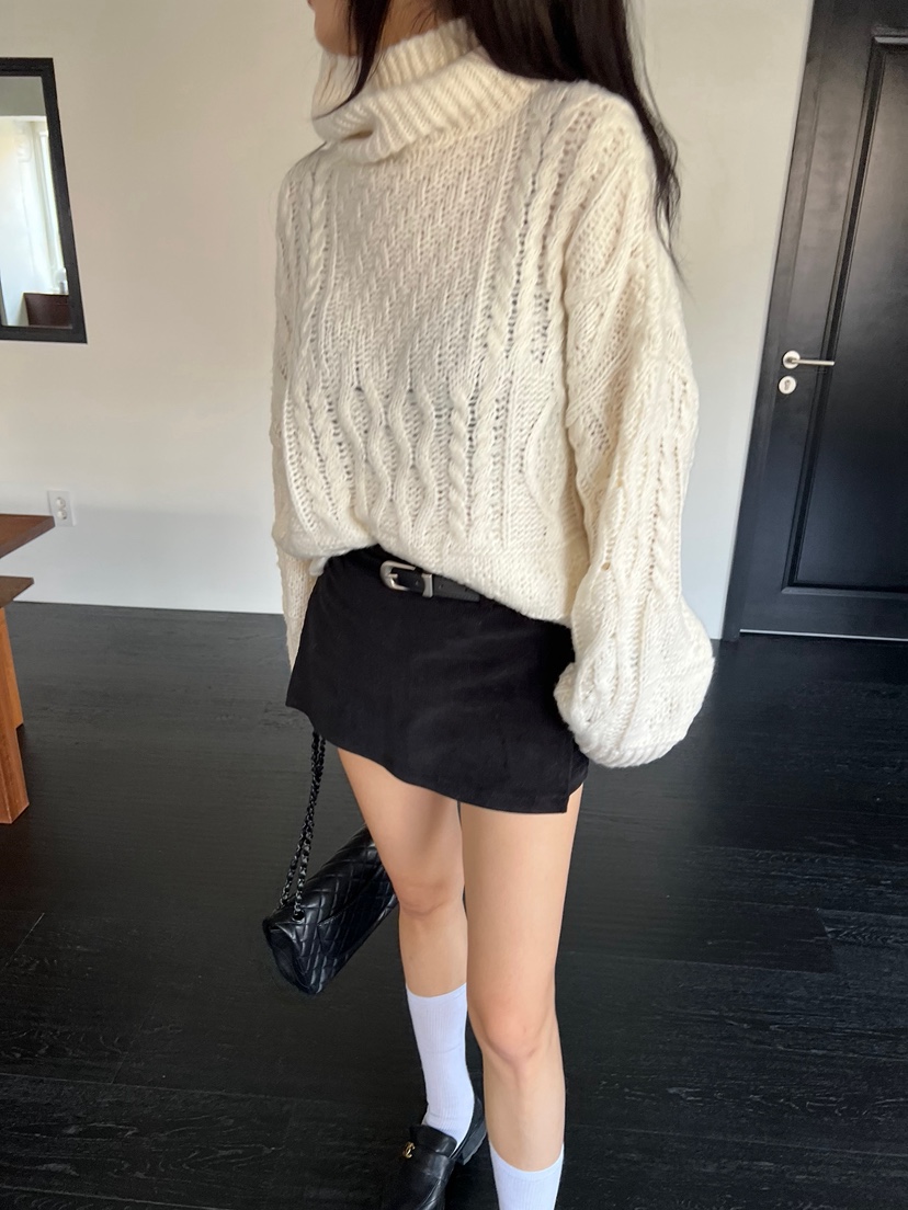 SOLAR韓國代購㊣女士新品職業時尚熱賣25秋冬人氣推薦針織衫SOLAR針織衫