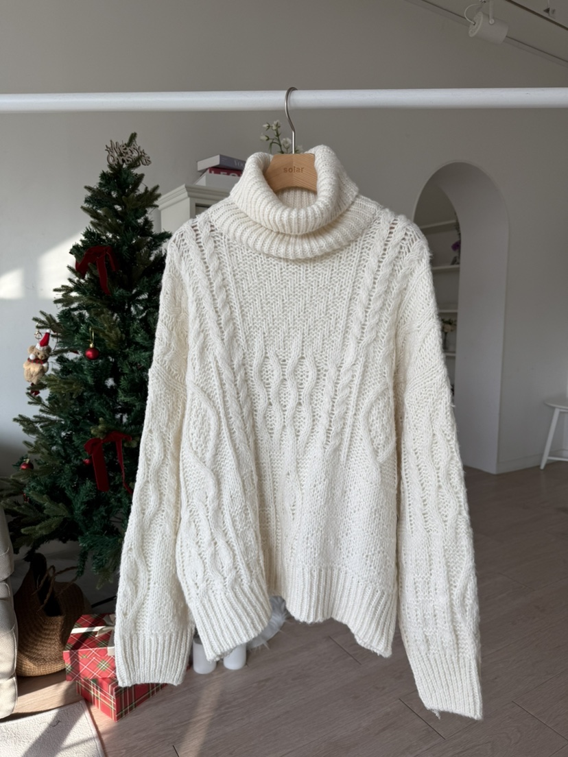 SOLAR韓國代購㊣女士新品職業時尚熱賣25秋冬人氣推薦針織衫SOLAR針織衫圖色3