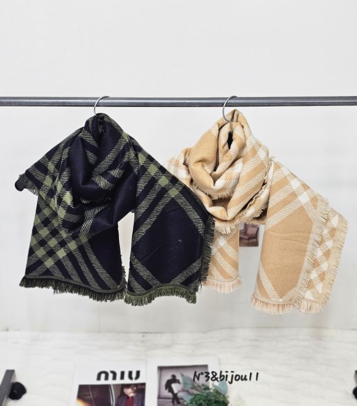 N3東大門㊣直郵女裝新品人氣25秋冬時尚推薦職業休閑圍巾披肩N3圍巾/披肩