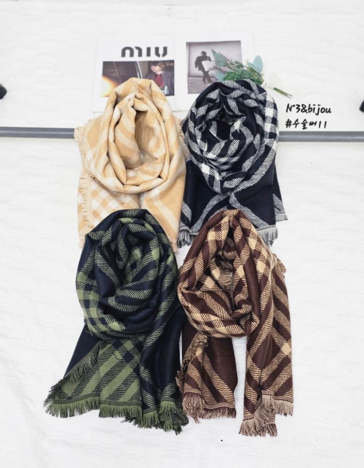 N3東大門㊣直郵女裝新品人氣25秋冬時尚推薦職業休閑圍巾披肩N3圍巾/披肩