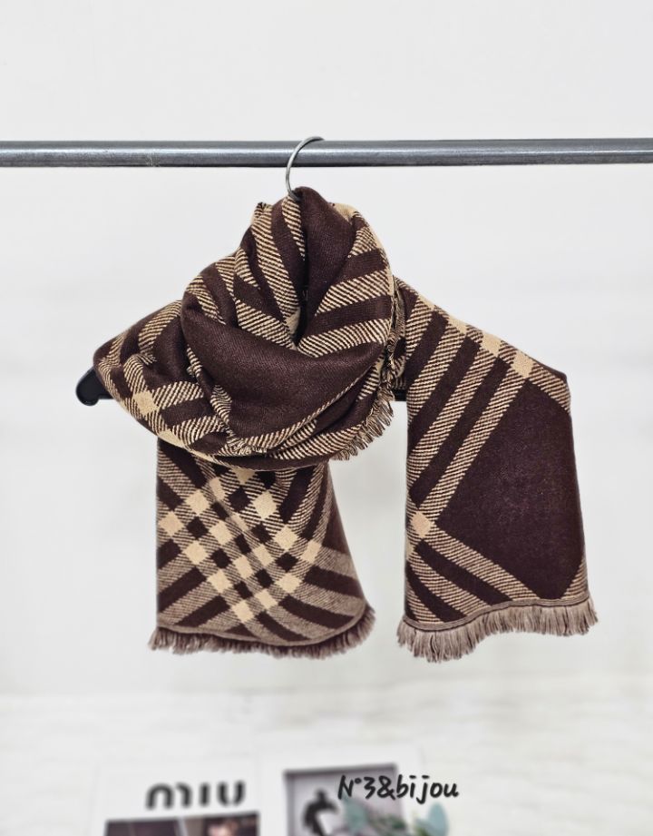 N3東大門㊣直郵女裝新品人氣25秋冬時尚推薦職業休閑圍巾披肩N3圍巾/披肩圖色2