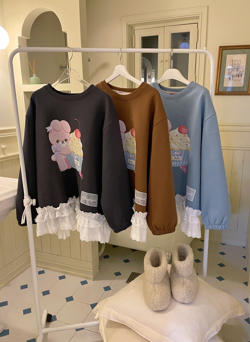 BOUTIQUE-L東大門㊣直郵女士新品時尚職業25秋冬真品休閑衛衣BOUTIQUE-L衛衣