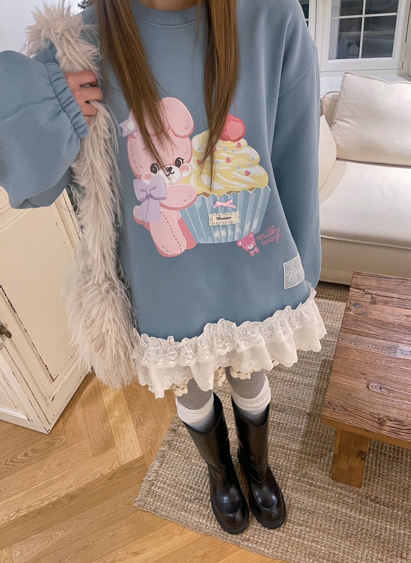 BOUTIQUE-L東大門㊣直郵女士新品時尚職業25秋冬真品休閑衛衣BOUTIQUE-L衛衣