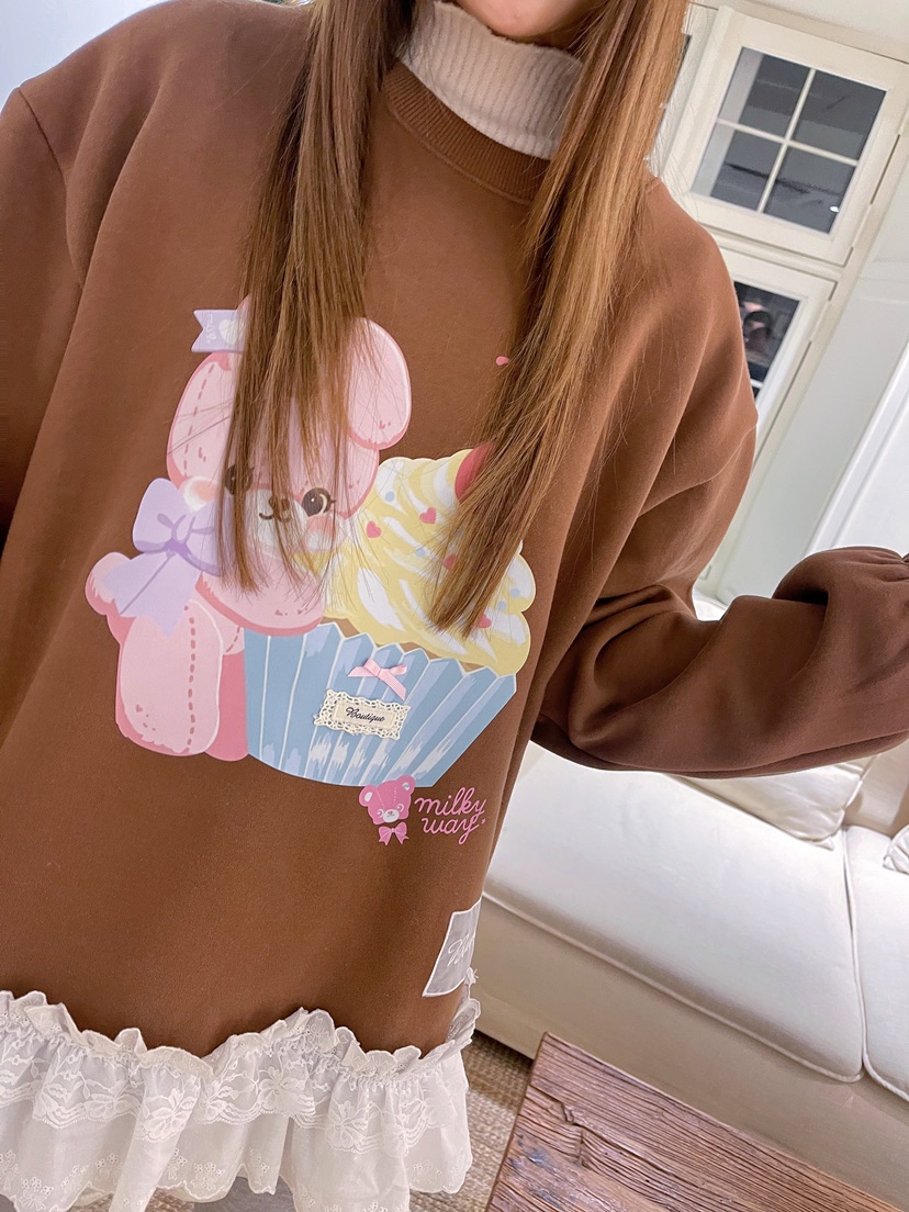 BOUTIQUE-L東大門㊣直郵女士新品時尚職業25秋冬真品休閑衛衣BOUTIQUE-L衛衣