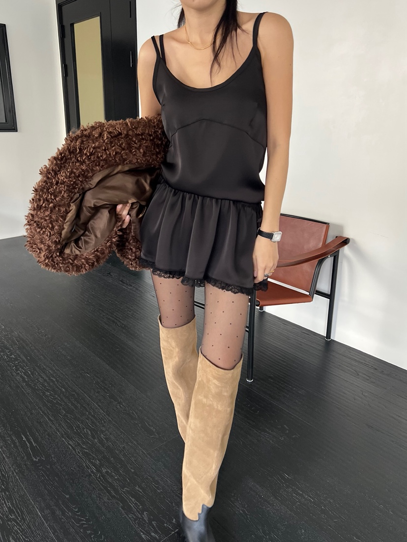 SOLAR東大門㊣代購女裝新款休閑職業人氣推薦真品連衣裙蕾絲SOLAR連衣裙