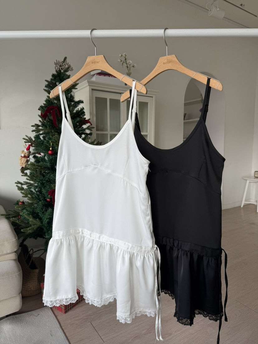 SOLAR東大門㊣代購女裝新款休閑職業人氣推薦真品連衣裙蕾絲SOLAR連衣裙