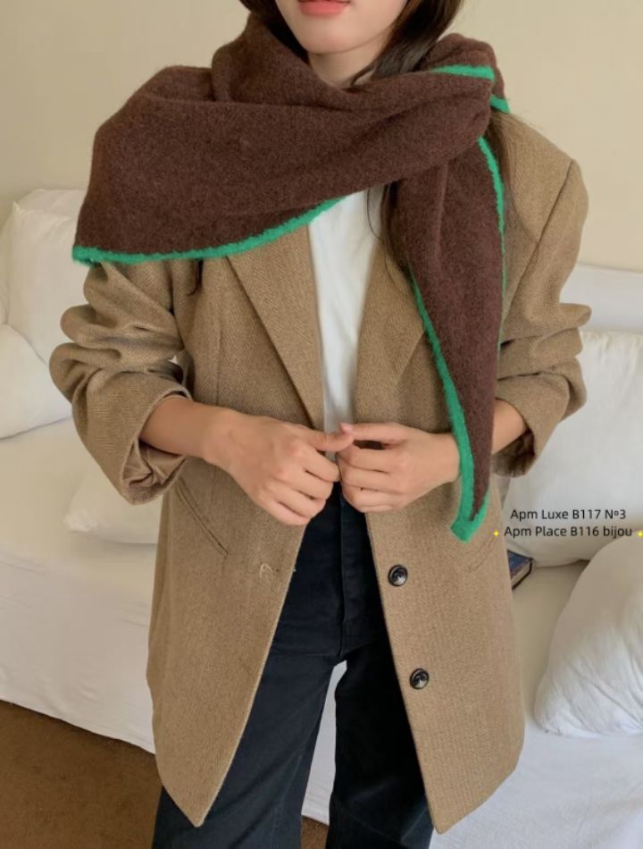 N3東大門㊣直郵女士新款推薦25秋冬人氣休閑熱賣時尚圍巾披肩N3圍巾/披肩