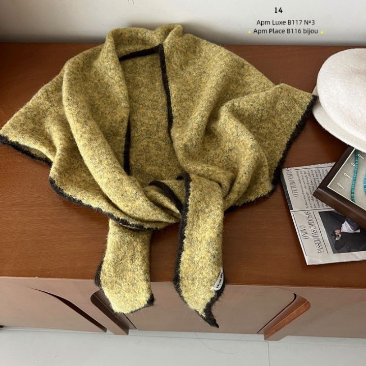 N3東大門㊣直郵女士新款推薦25秋冬人氣休閑熱賣時尚圍巾披肩N3圍巾/披肩圖色2