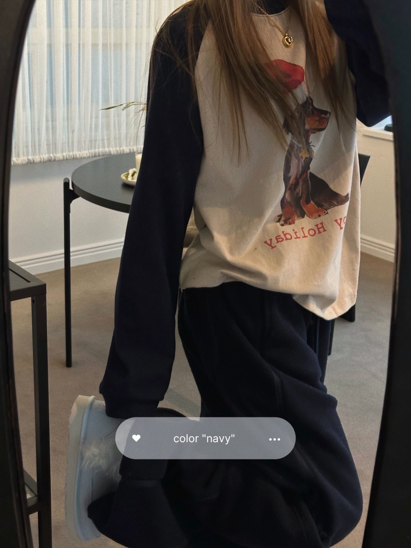 ZEROZERO韓國直郵㊣女士新品職業熱賣休閑推薦真品人氣長袖T恤ZEROZERO長袖T恤圖色1