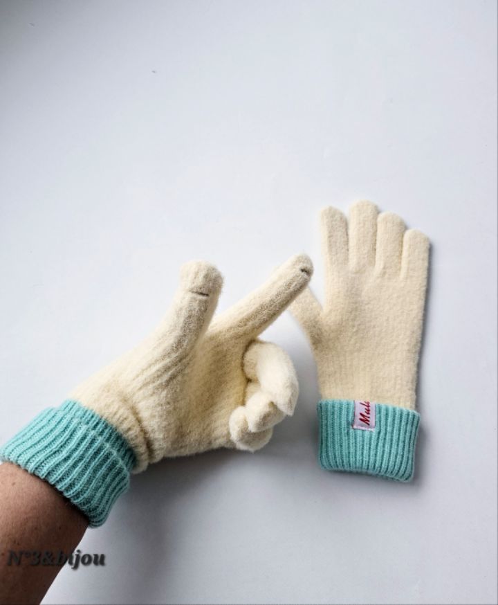 N3東大門㊣實拍女裝新款職業25秋冬時尚休閑熱賣真品手套羊毛N3手套