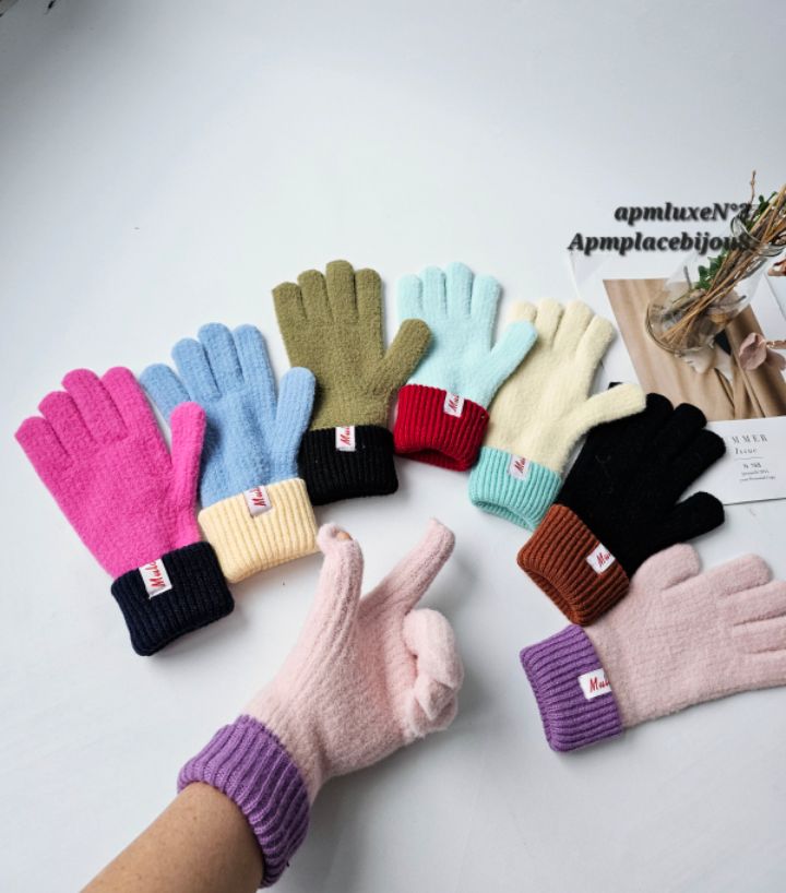 N3東大門㊣實拍女裝新款職業25秋冬時尚休閑熱賣真品手套羊毛N3手套