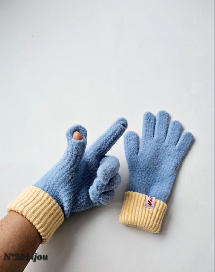 N3東大門㊣實拍女裝新款職業25秋冬時尚休閑熱賣真品手套羊毛N3手套