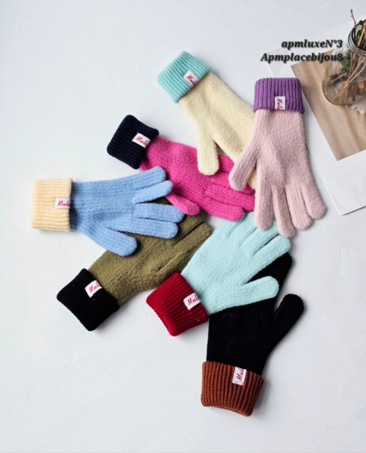 N3東大門㊣實拍女裝新款職業25秋冬時尚休閑熱賣真品手套羊毛N3手套