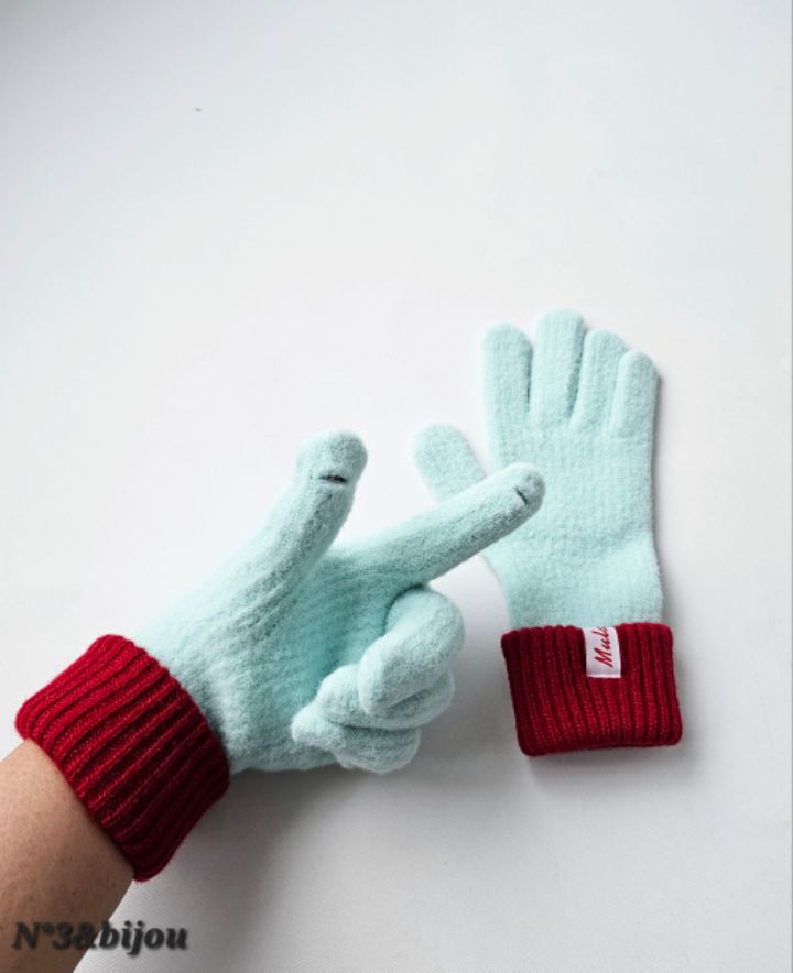 N3東大門㊣實拍女裝新款職業25秋冬時尚休閑熱賣真品手套羊毛N3手套