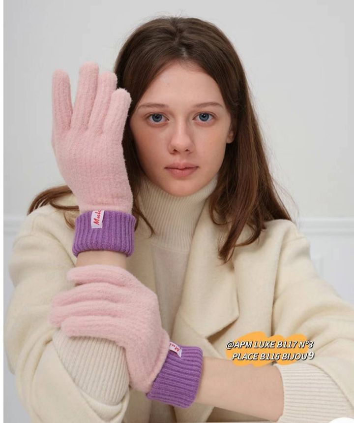 N3東大門㊣實拍女裝新款職業25秋冬時尚休閑熱賣真品手套羊毛N3手套