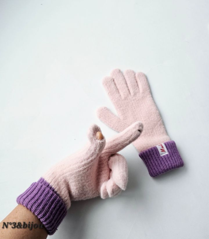 N3東大門㊣實拍女裝新款職業25秋冬時尚休閑熱賣真品手套羊毛N3手套