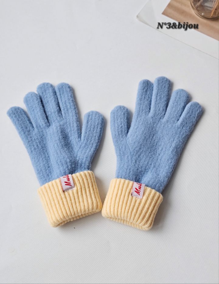 N3東大門㊣實拍女裝新款職業25秋冬時尚休閑熱賣真品手套羊毛N3手套圖色2