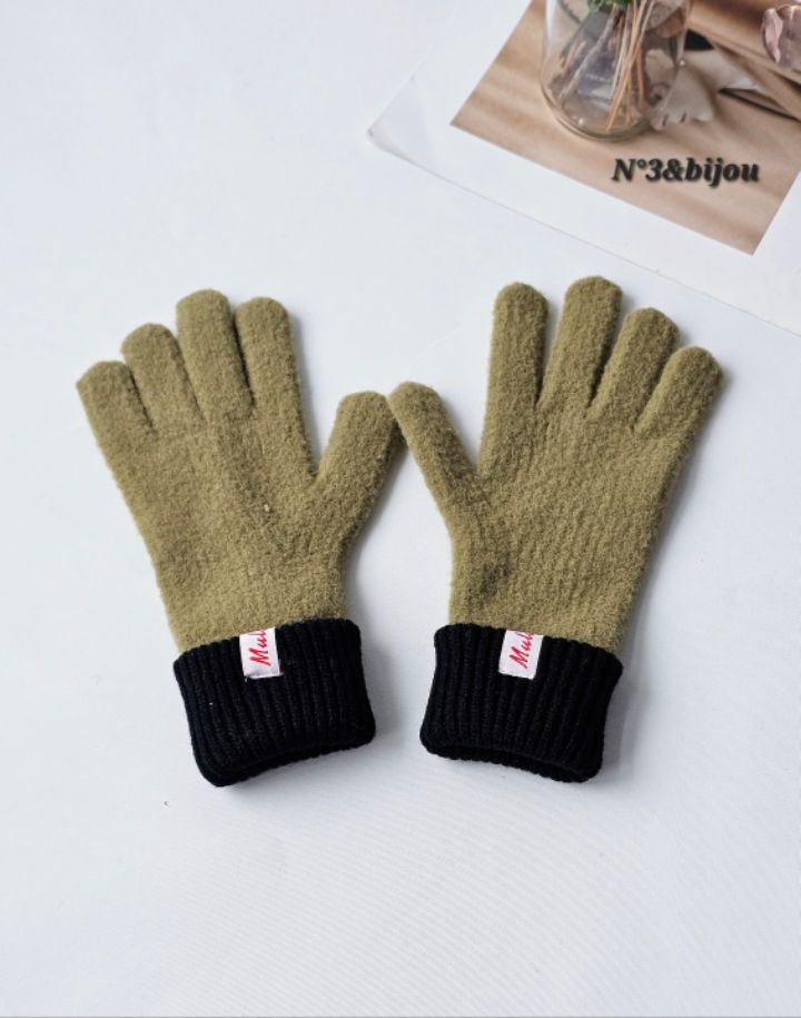 N3東大門㊣實拍女裝新款職業25秋冬時尚休閑熱賣真品手套羊毛N3手套圖色6