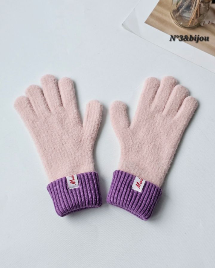 N3東大門㊣實拍女裝新款職業25秋冬時尚休閑熱賣真品手套羊毛N3手套圖色7