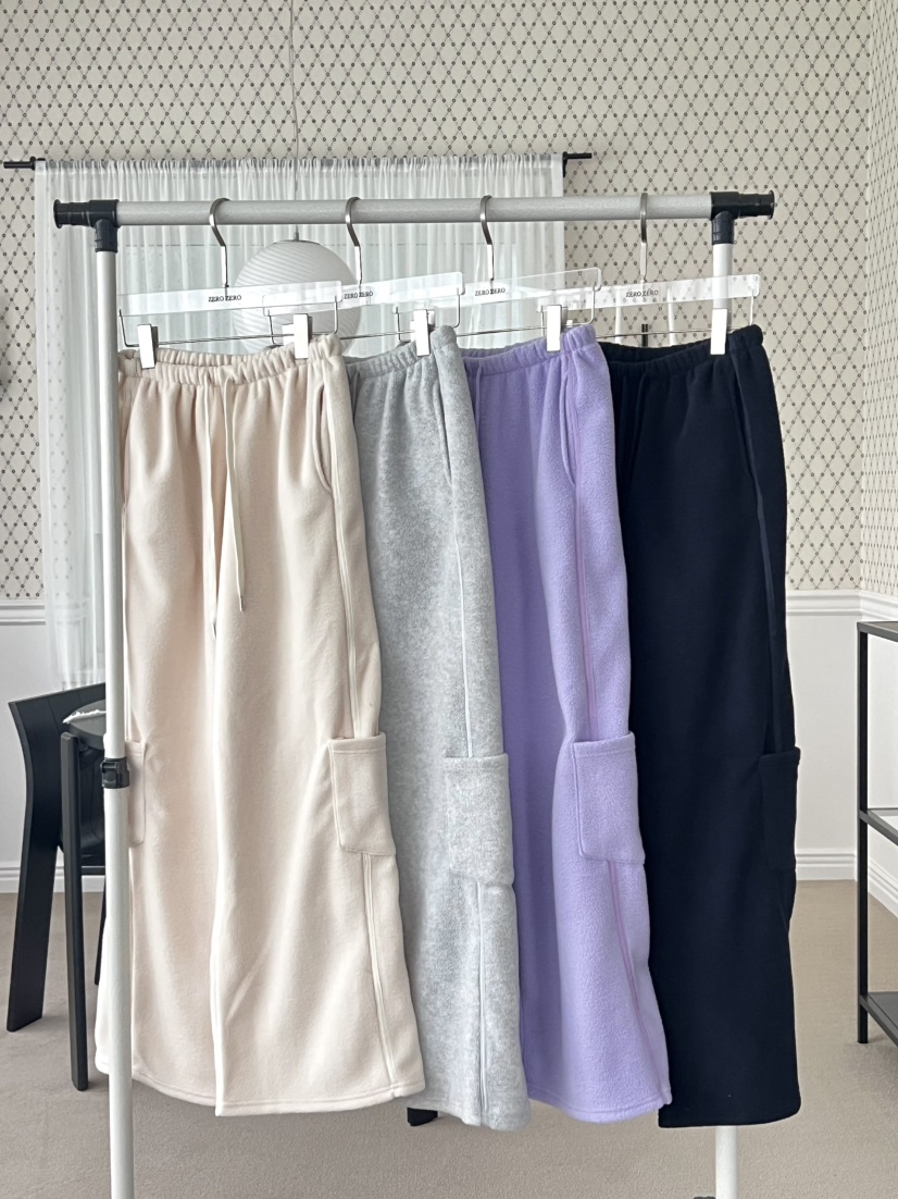 ZEROZERO東大門㊣直郵女裝新品熱賣職業推薦休閑休閑褲抓絨ZEROZERO休閑褲